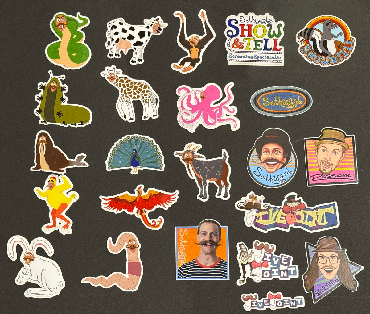 Set of Any 3 regular Vinyl Stickers image 0